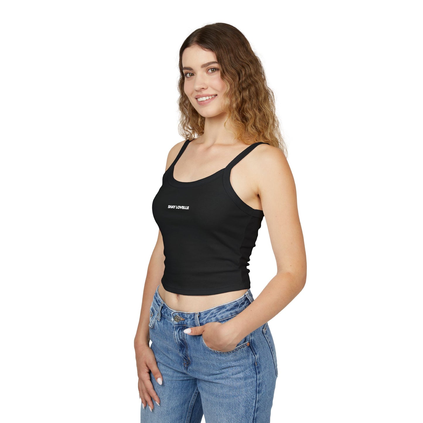 SL Spaghetti Strap Tank Top, Casual Summer Top, Women’s Fashion, Everyday Wear, Comfortable Layering Piece