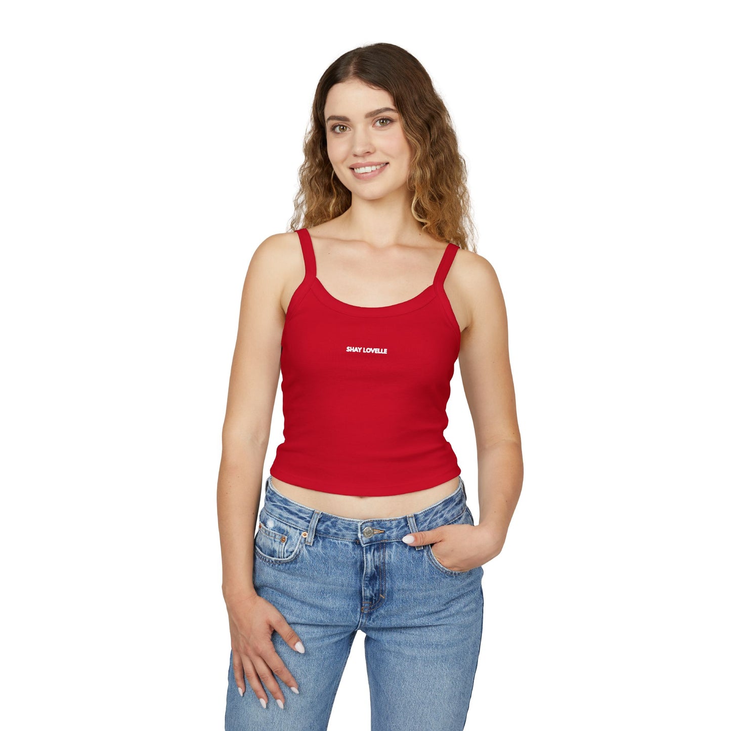 SL Spaghetti Strap Tank Top, Casual Summer Top, Women’s Fashion, Everyday Wear, Comfortable Layering Piece
