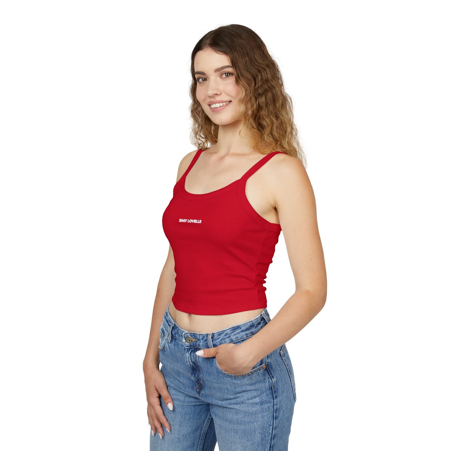 SL Spaghetti Strap Tank Top, Casual Summer Top, Women’s Fashion, Everyday Wear, Comfortable Layering Piece