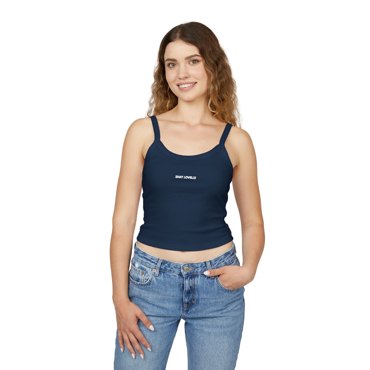 SL Spaghetti Strap Tank Top, Casual Summer Top, Women’s Fashion, Everyday Wear, Comfortable Layering Piece