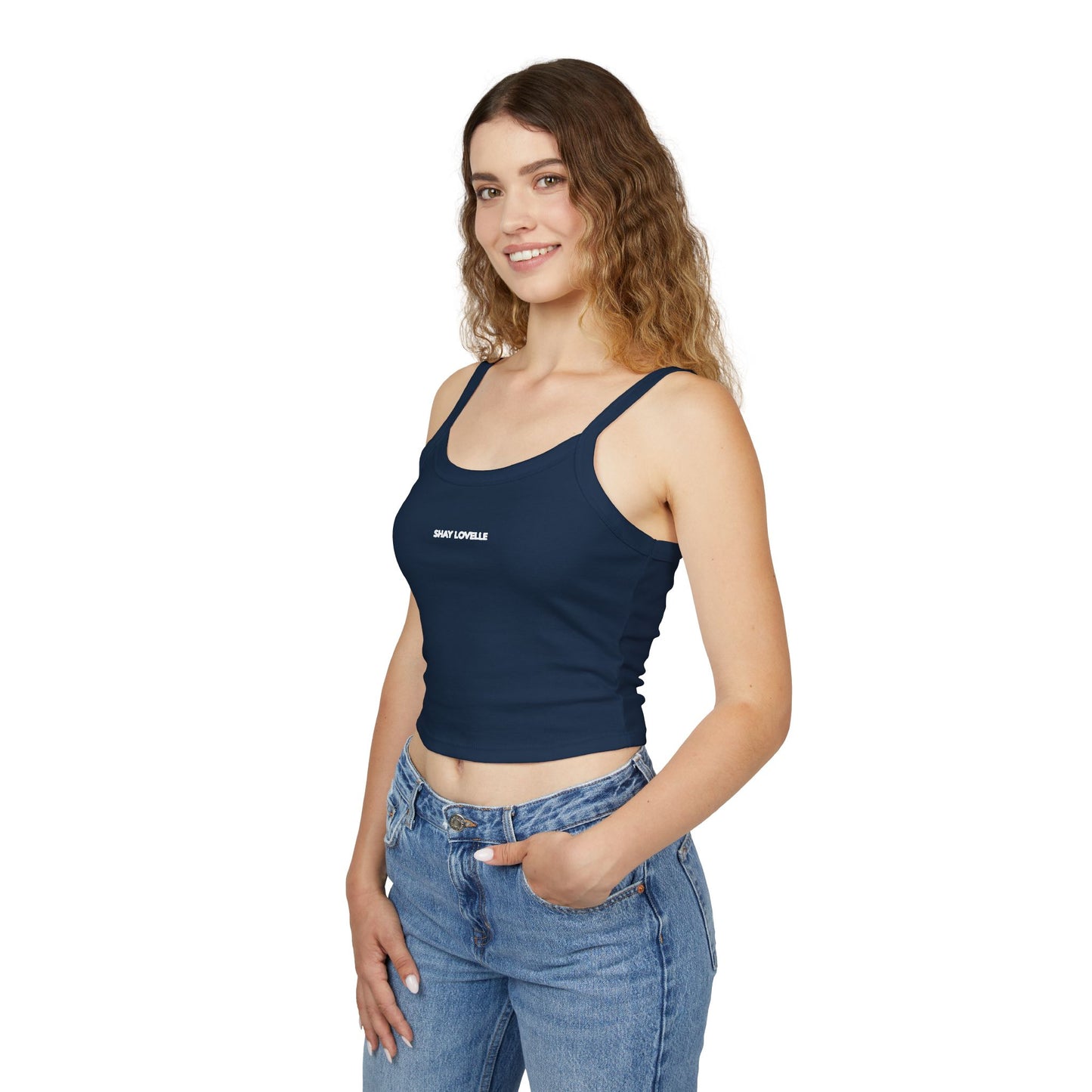 SL Spaghetti Strap Tank Top, Casual Summer Top, Women’s Fashion, Everyday Wear, Comfortable Layering Piece