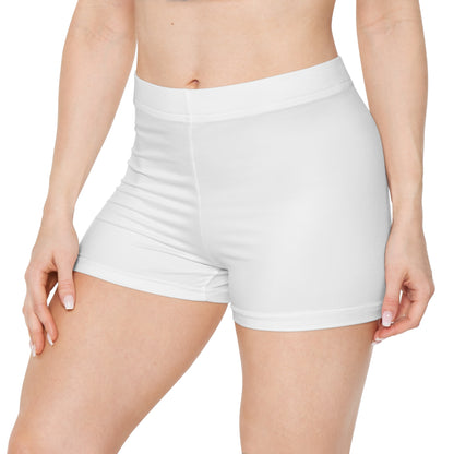 Bimbo Graphic Women's Shorts, Casual  Summer Beach Shorts, Fun Athletic Shorts, Workout Activewear, Girls' Playtime Apparel
