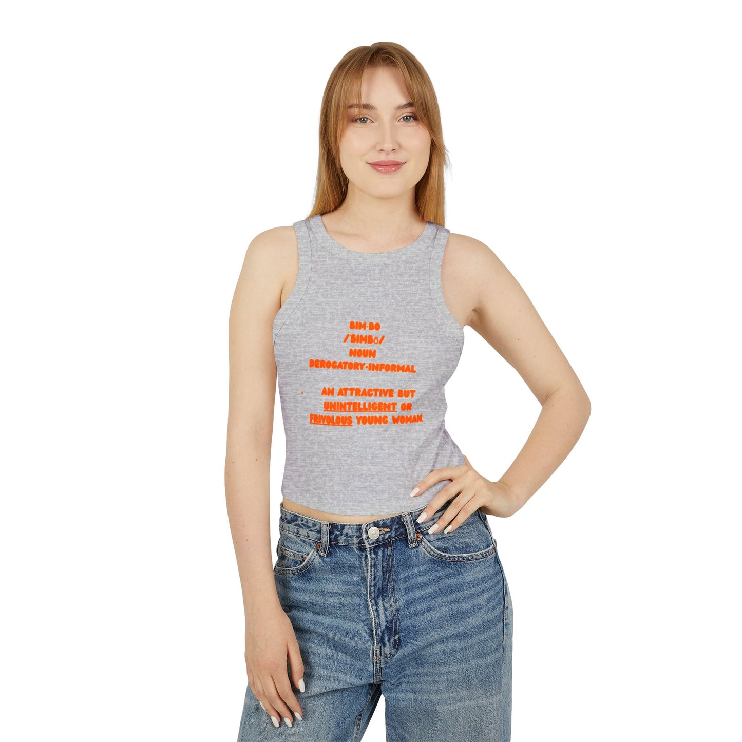 Bimbo Definitive Tank Top, Perfect for Summer, Casual Wear, Stylish Gift, Everyday Fashion