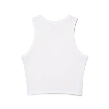 Bimbo- Racer Tank Top, Women's Tank Top, Flirty Sleeveless Shirt, Athletic Ribbed Top, Fun Workout Apparel
